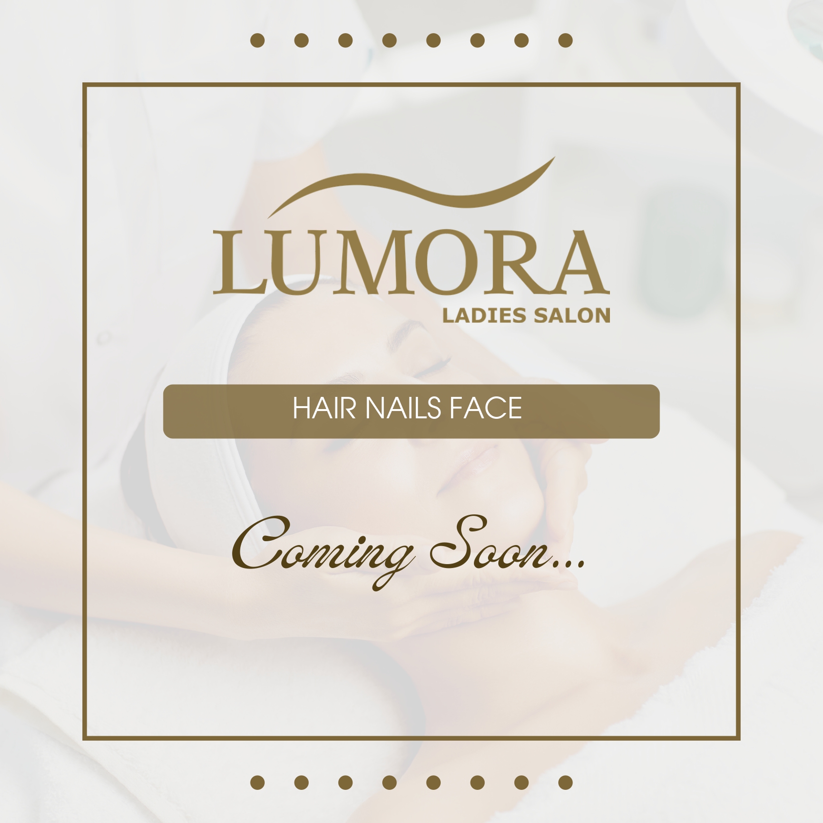 Salon campaign aesthetic