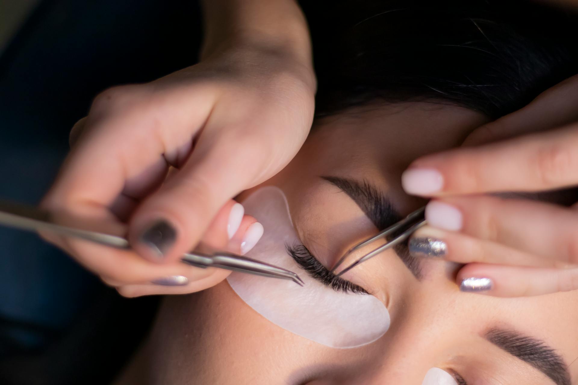 Lash shaping and eyebrow artistry