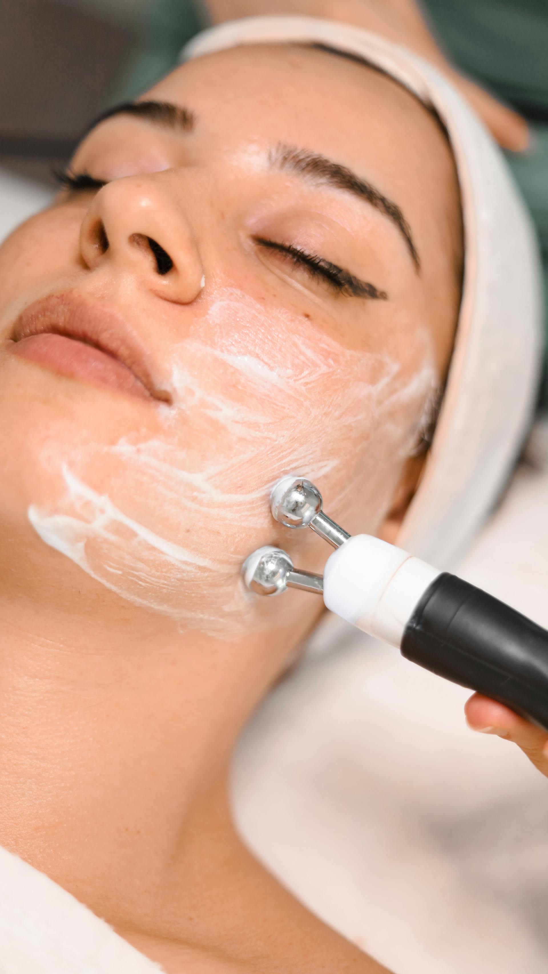 Thalgo facial ritual with marine-derived skincare treatment